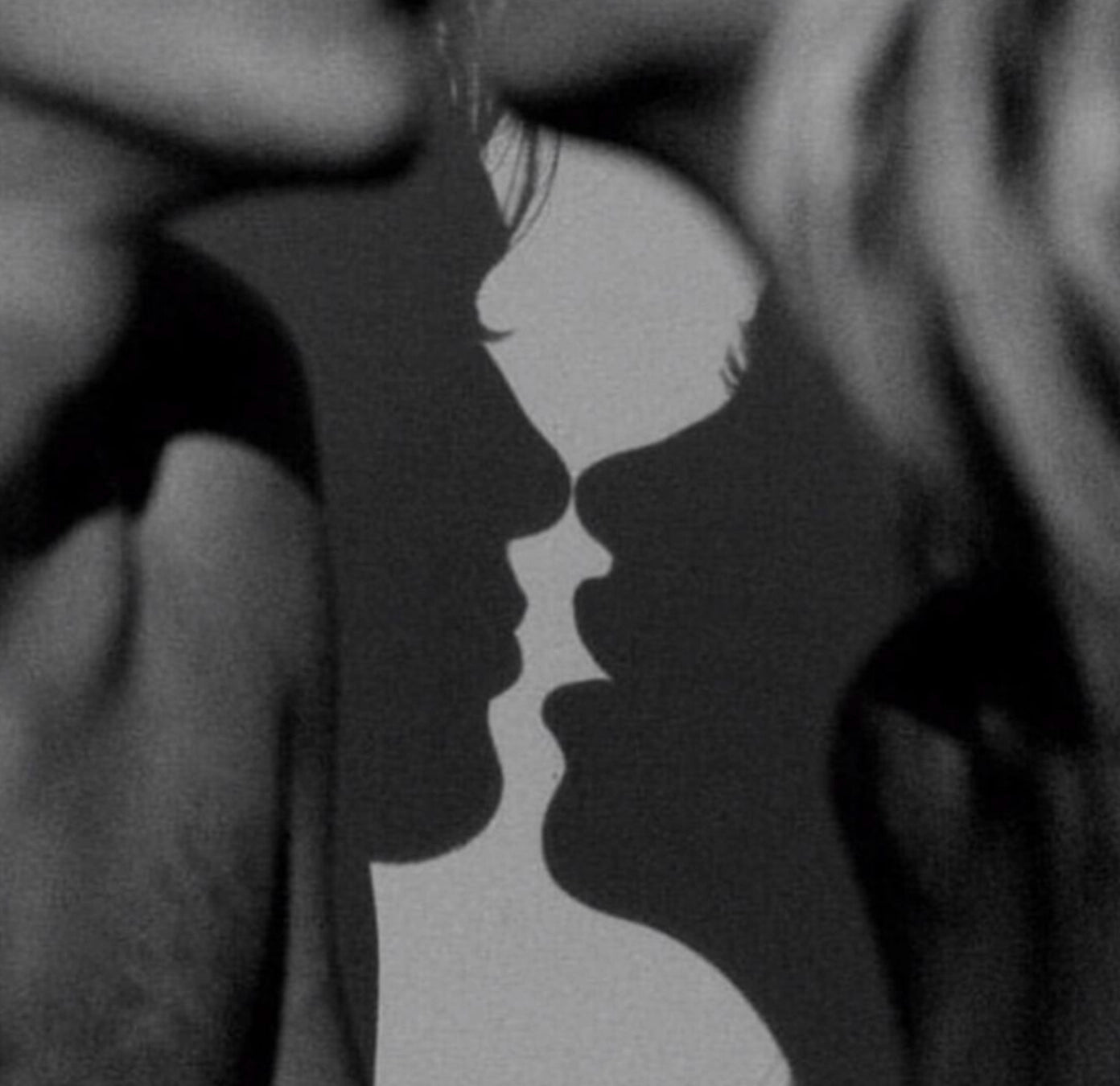 Black and white artistic image of two people embracing with text overlay reading 'PREVENTION IS CRUCIAL' and 'utis after sex?' The image explains that sexual activity creates conditions for bacterial transfer rather than directly causing UTIs, with a 'learn more' button below.