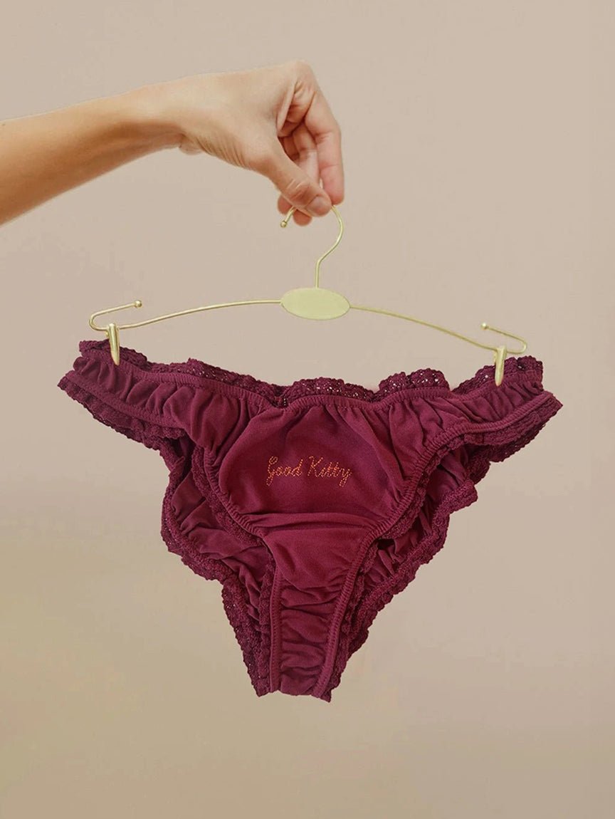 gk frilly panties | UTI Prevention by GOODKITTYCO